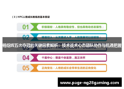 杨绍辉五次夺冠的关键因素解析：技术战术心态团队协作与机遇把握