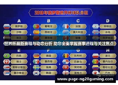 世界杯最新赛程与动态分析 助您全面掌握赛事进程与关注焦点
